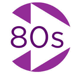 Absolute 80s logo
